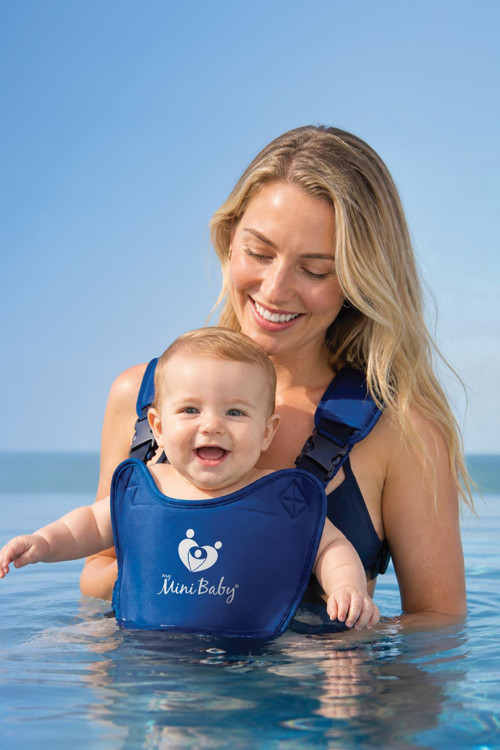 Neopren Bebek Taşıyıcı Kanguru - Islak ve Kuru Kullanım - Havuz, Plaj ve Günlük Kullanıma Uygun - Ayarlanabilir Omuz, Bel ve Yan Kemerli - 4-24 Ay / 6-15 kg - Taşıma Çantası Dahil