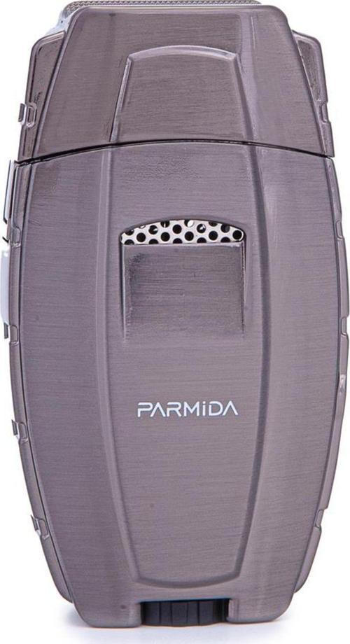 Çift Torch Pürmüz Gunmetal Metal Puro Çakmağı