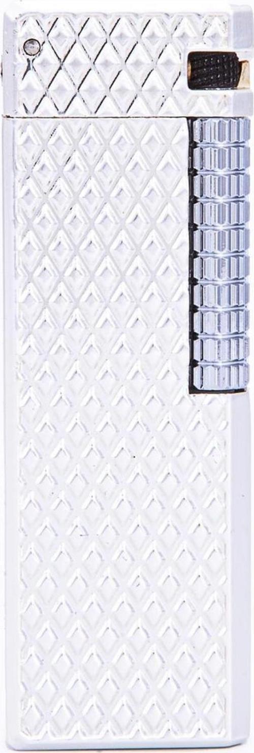 Gümüş İşlemeli Soft Flame Metal Çakmak