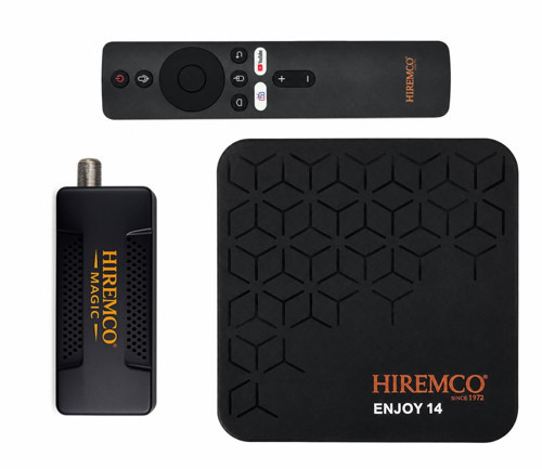 Enjoy 14 + Magic USB-A Kurulu Uydu Seti 4K Android TV Box