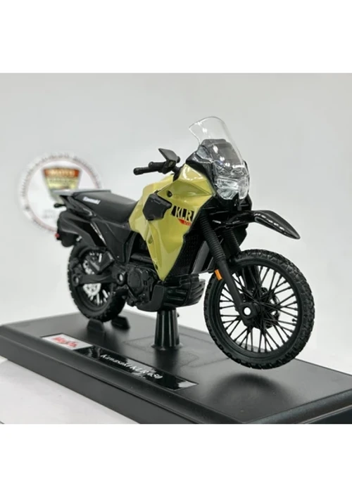 Kawasaki Klr 650 1/18 Motosiklet – Detaylı Adventure Tasarım Model Motosiklet