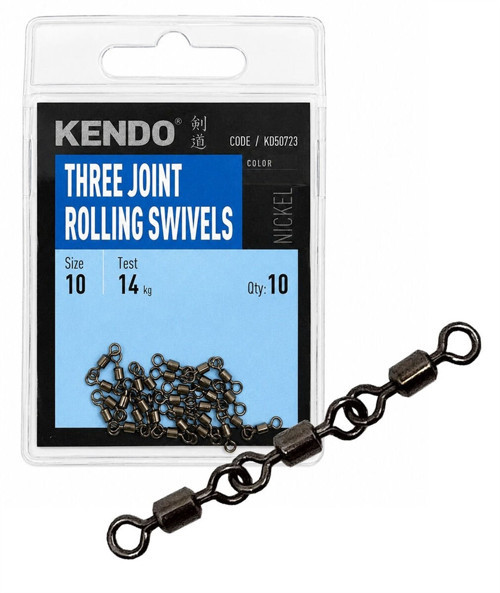 Three Joint Rolling Swivels 14