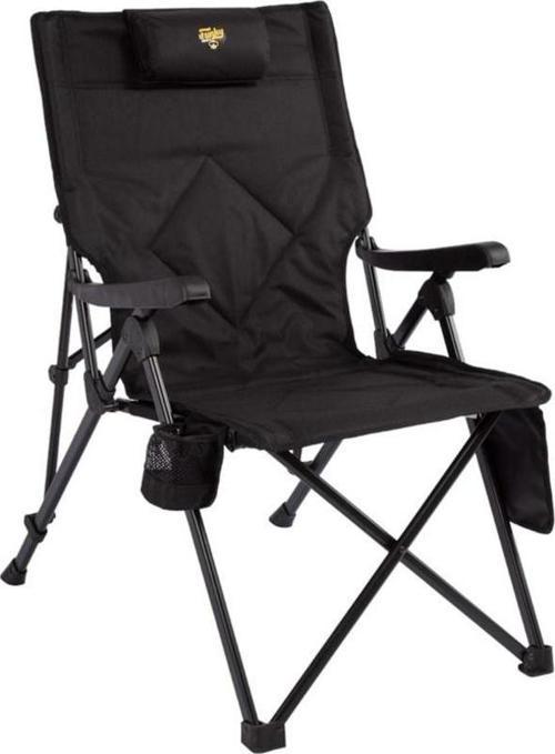 Comfort 3 Kademeli Katlanabilir Kamp Sandalyesi – Siyah