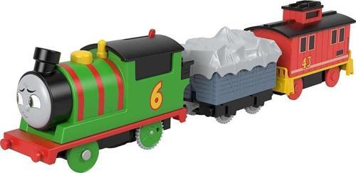 Thomas ve Arkadaşları Pilli Motorlu Büyük Trenler PERCY Thomas Pilli Motorlu Tren