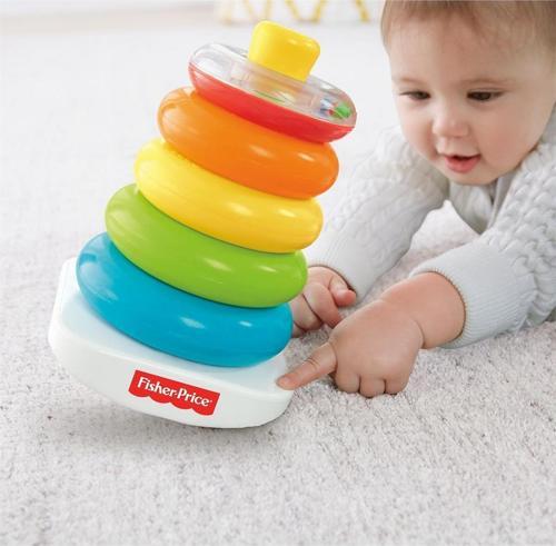 YENİLENEN Renkli Halkalar Eğitici Oyuncak GKW59