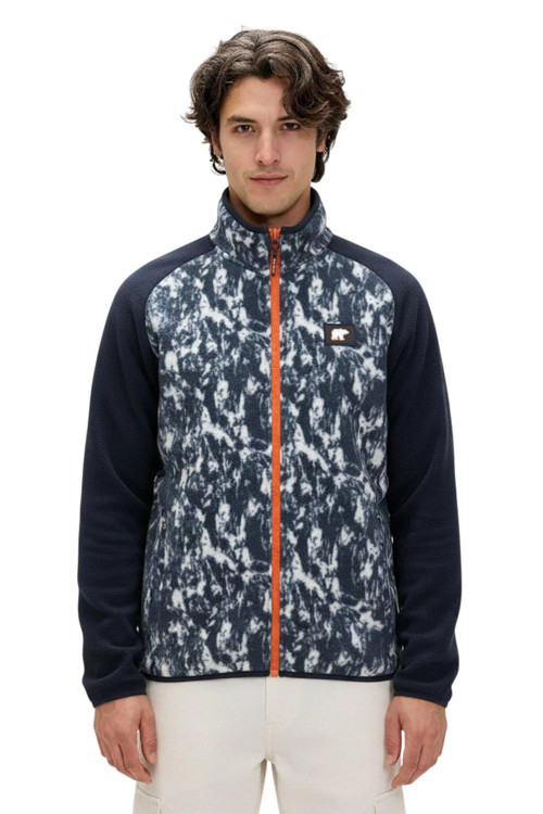 Too Much Half Zip Lacivert Erkek Sweatshirt