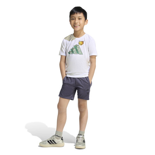 Minecraft TRAINING YAZLIK Beyaz Çocuk Şort Tshirt Takım