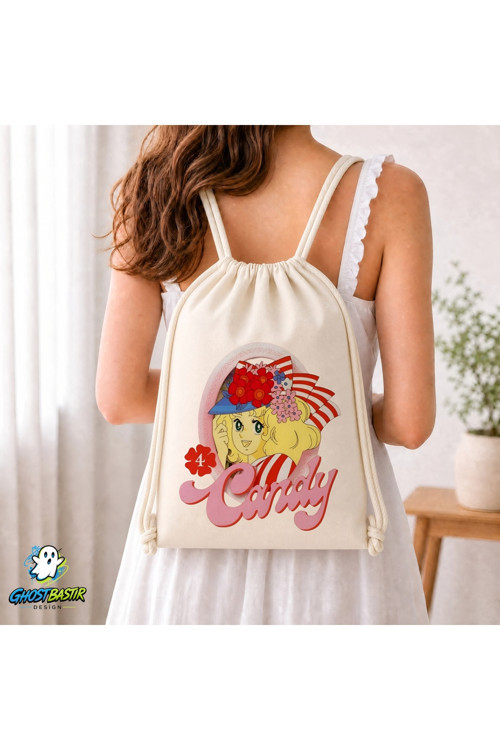 Şeker Kız Candy Büzgülü Keten Çanta C308
