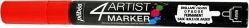 4Artist Oil Marker Yağlıboya Kalemi 4mm Yuvarlak Uç RED