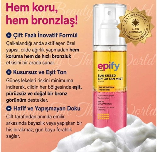 Anında Bronzlastırıcı Sprey