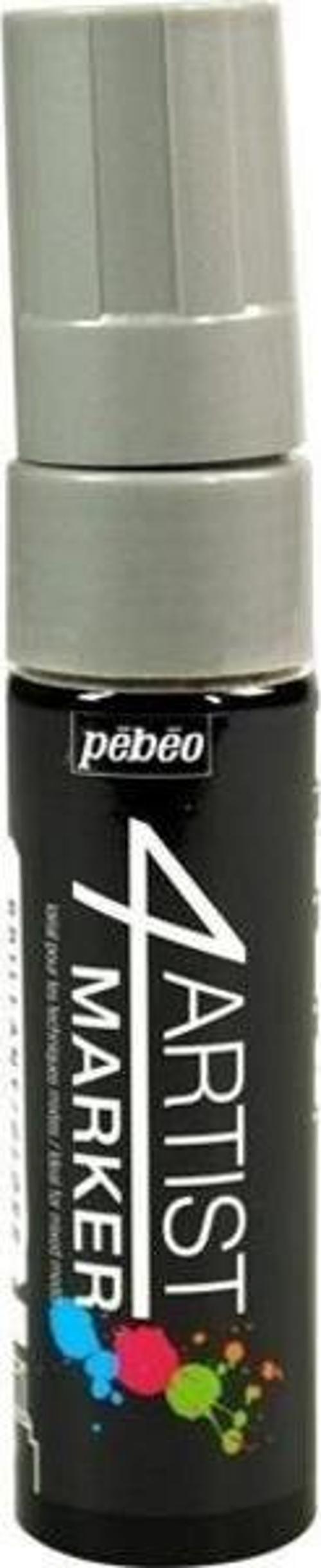 4Artist Oil Marker Yağlıboya Kalemi 15mm Kesik Uç SILVER