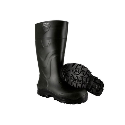STL-9910 S4 SRC PU Antistatik Siyah Çizme