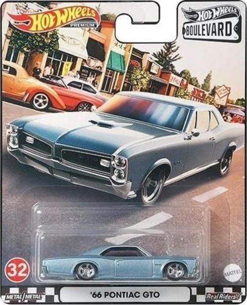 Hw Metal Boulevard Premium '66 Pontiac Gto GJT68 GRM02