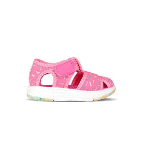 (332.P24Y.306-06) Bumba III Phlon Hafif Taban Cırtlı Çocuk Sandalet PEMBE