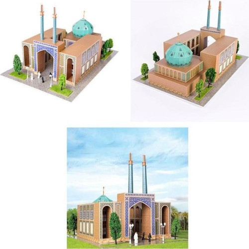Üç Boyutlu Yerli Cami Puzzle Ekonomik Paket 1 /75