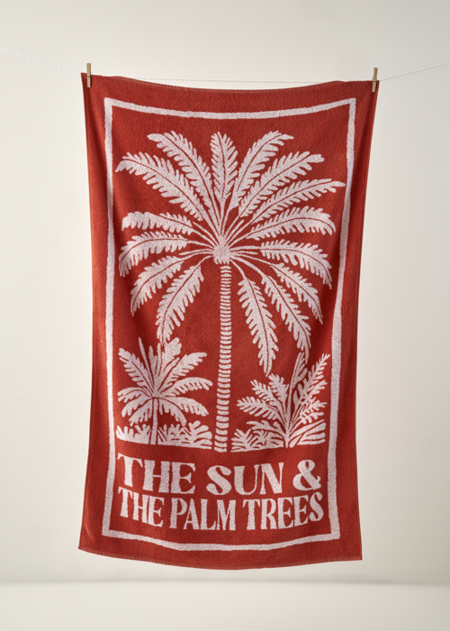 The Sun The Palm Plaj Havlusu