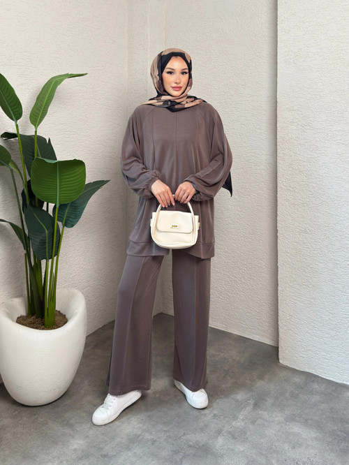 Elegant Model Pike Kumaş Kadın Alt Üst Takım