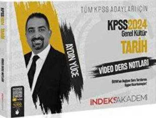 2024 KPSS Tarih Video Ders Notları – Aydın Yüce