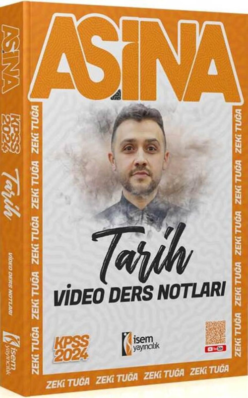 Aşina 2024 KPSS Tarih Ders Notu