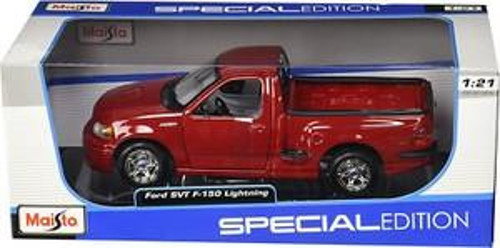 Ford SVT F-150 Lightning Red 2004 1/24 Model Araba