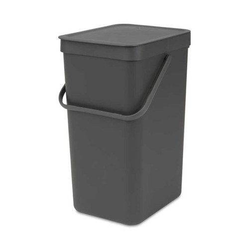 Sort&Go Koyu Gri Çöp Kovası 16 lt (8710755109966)
