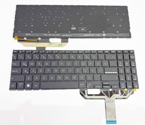 Asus Vivobook Go 15 E1504FA-BQ4891 Klavye Aydınlatmalı ışıklı Tuş Takımı