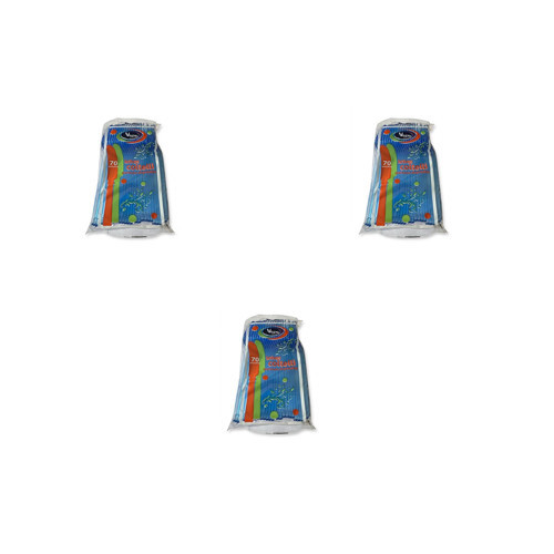 Plastik Şeffaf Mavi Sup Kaşık - Tatlı Dondurma Kaşığı - 12.5 Cm. - 50 Adetlik 3 Paket