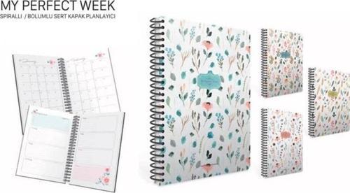 My Perfect Week Spiralli Sert Kapak Planlayıcı A5 120 yp
