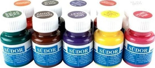 Akrilik Boya 10 Renk x 40 ml Şişe