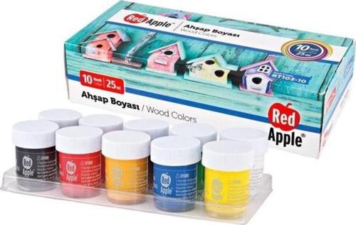 Ahşap Boyası 10 Renk x 25 ml