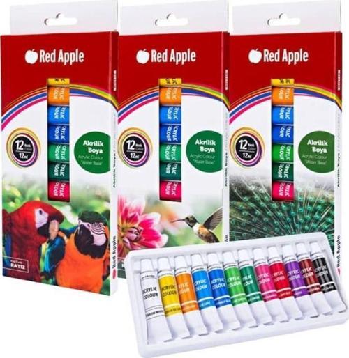 Akrilik Boya 12 Renk x 12 ml
