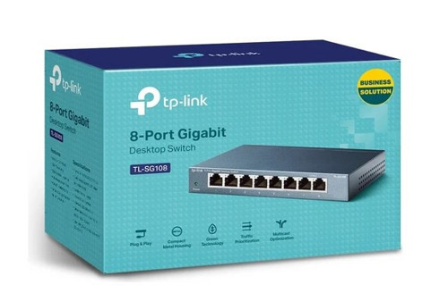 TL-SG108 8Port 10/100/1000 Gigabit Switch