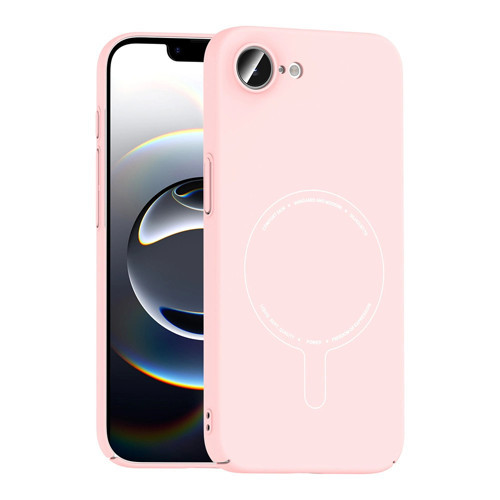 Apple iPhone 16E Uyumlu Kılıf M-Safe Şarj Ultra İnce Yapılı Kamera Korumalı Elio Sert PC Kapak