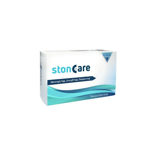 Stoncare Menengiç Yağı-Zencefil Yağı-Okaliptüs Yağı İçeren Takviye Edici Gıda 60 Kapsül
