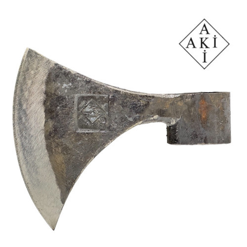 Dövme Çelik Balta Oval Sap-13 cm-No 1-Sapsız