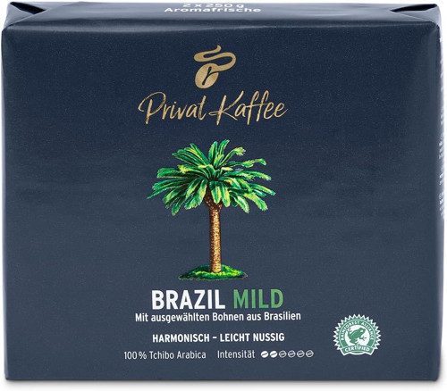 Privat Kaffee Brazil Mild Öğütülmüş Filtre Kahve 2X250 G