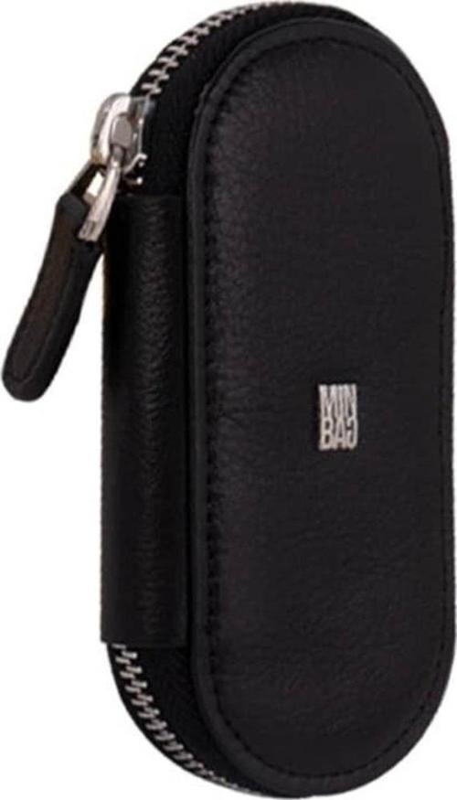 Maya Deri Anahtarlık Siyah