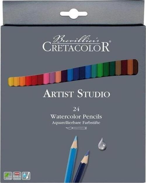 Artist Studio Watercolor Pencils 24 Renk Sulandırılabilir Boya Kalemi (281 24)