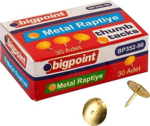Raptiye Metal Sarı (Pirinç)