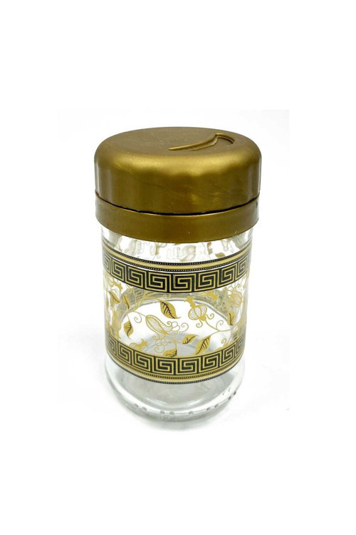 Markasız Ucuz Gold Desen Tuzluk 9x5 cm