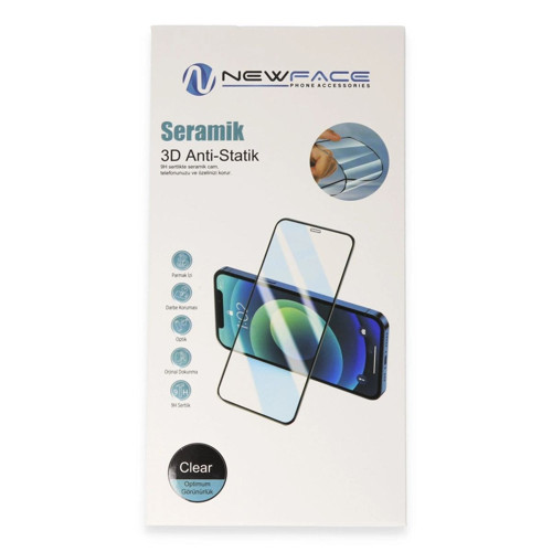 Markasız Ucuz Samsung Galaxy S26 Plus 3d Antistatik Seramik Nano Ekran Koruyucu - Siyah