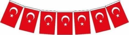 Orta Boy İpli Türk Bayrağı