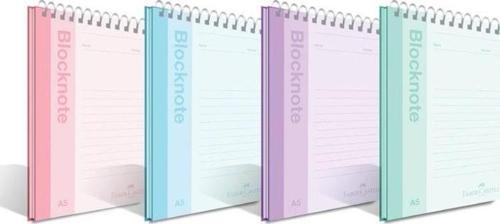 Faber-Castell Bloknot Pastel Renk A4 80 yp. Düz