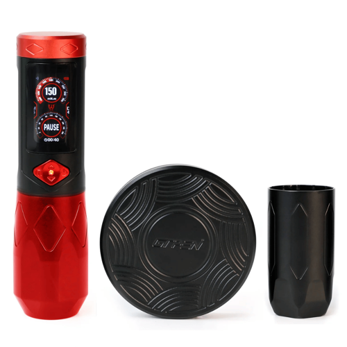 GTR Adjustable Stroke Kablosuz Dövme Makinesi Red
