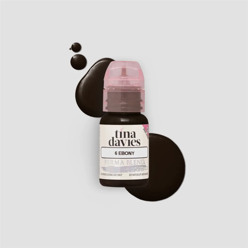 Blend Tina Davies Ebony Kalıcı Makyaj Kaş Pigmenti 15ml