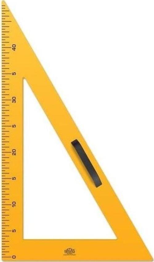 Sınıf Gönyesi 50 cm 30-60-90 Derece