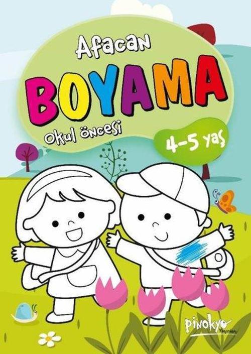 Afacan Boyama Kitabı - Okul Öncesi 4 - 5 Yaş