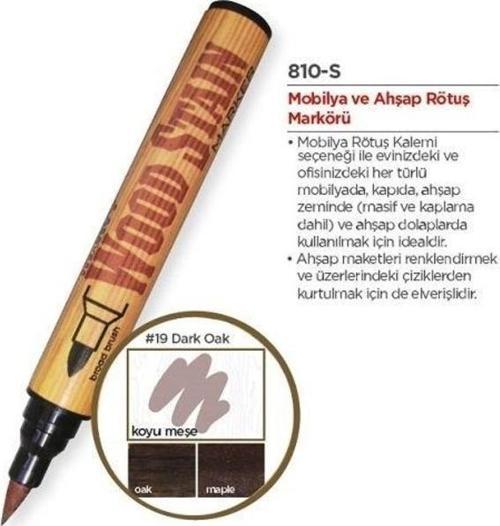 Wood Stain Ahşap Rötuş Kalemi KOYU MEŞE (DARK OAK)
