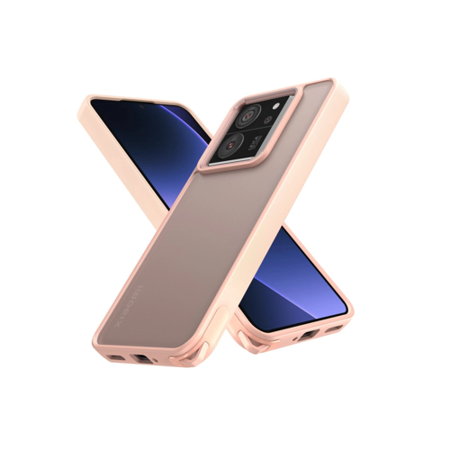 Xiaomi Mi 13t Kılıf Elegant Kapak - Pudra