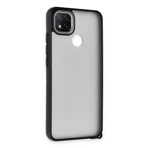 Xiaomi Redmi 9c Kılıf Elegant Kapak - Siyah